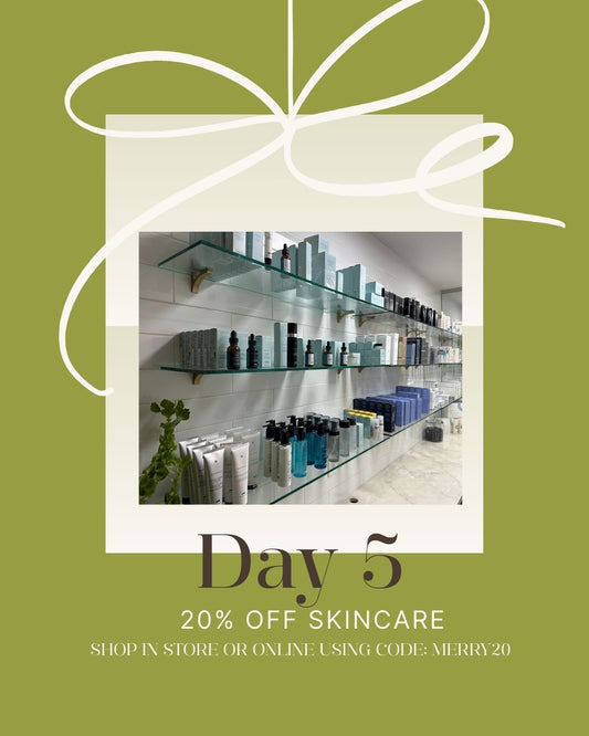 Day 5 brings 20% off Skincare