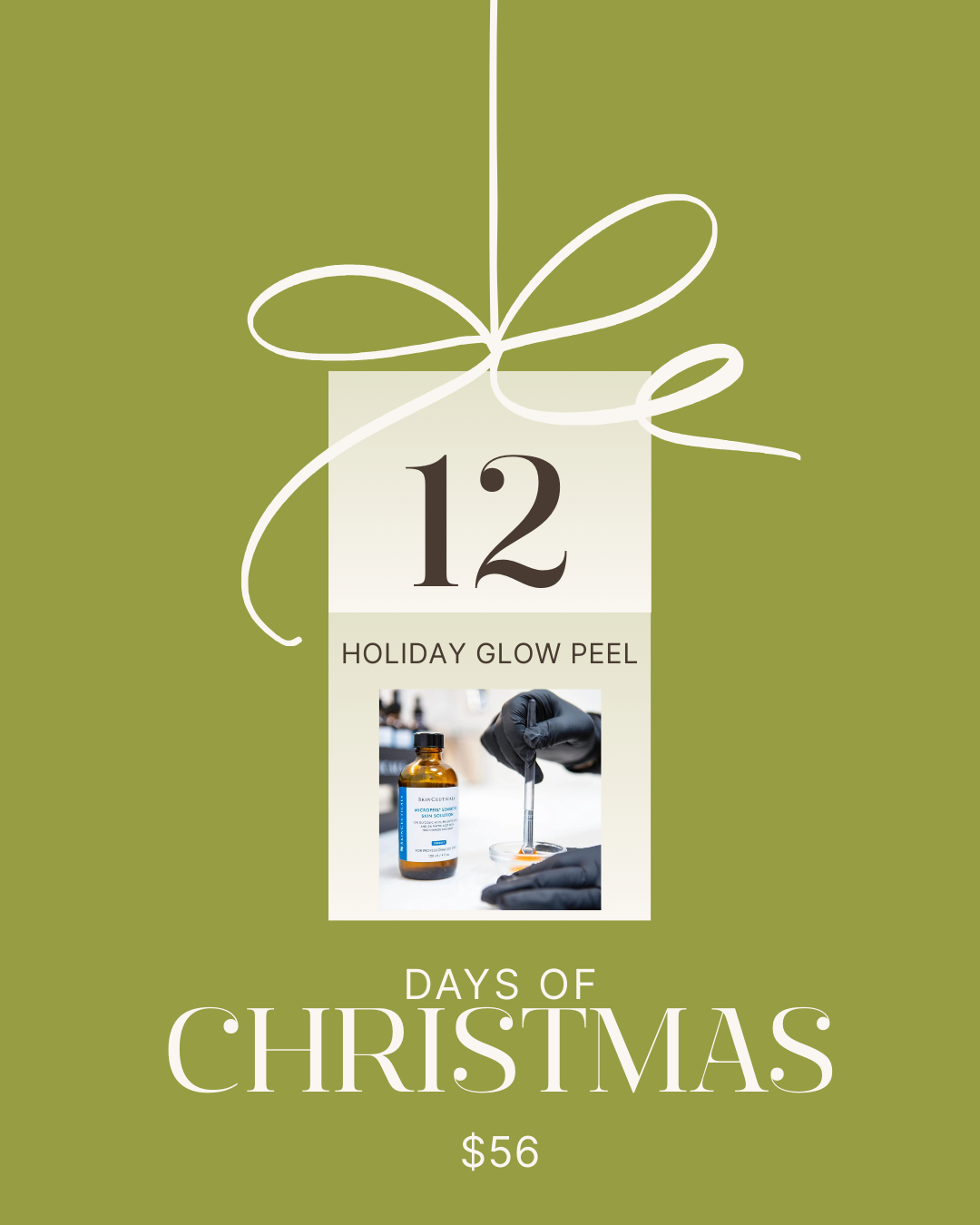 DAY 12 OF CHRISTMAS — THE HOLIDAY GLOW PEEL